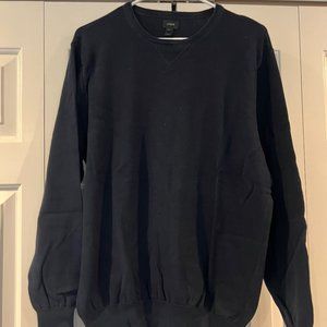 J. Crew Men's Navy Crew Neck Pullover Sweater